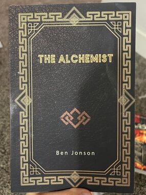 The Alchemist Decorative Black & Gold Cover - Ben Jonson